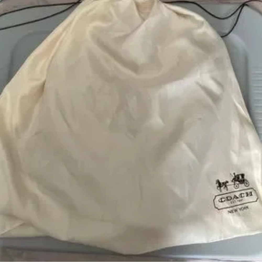 Coach HUGE DUST BAG 24” 19” Silky drawstring